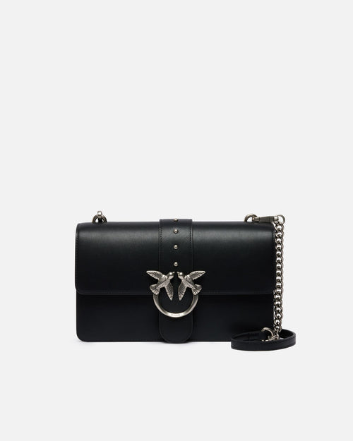 PINKO BORSA A MANO MEDIA LOVE BAG ONE IN PELLE