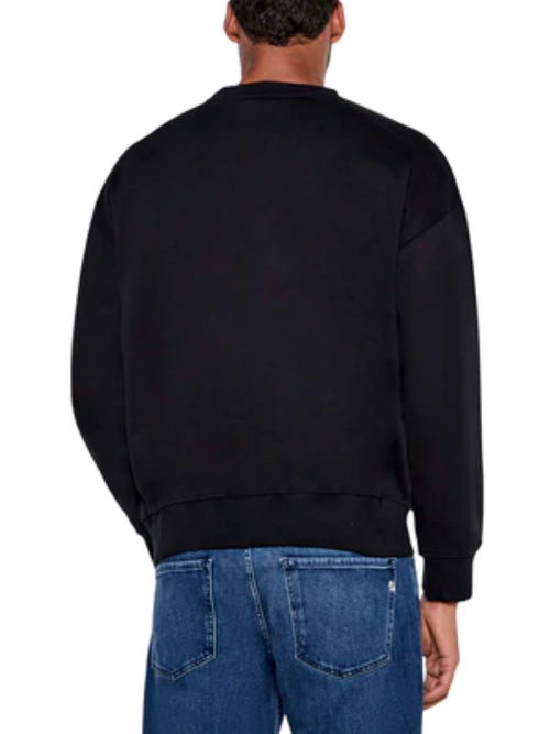 RICHMOND SPORT FELPA IN COTONE CON STAMPA FRONTALE