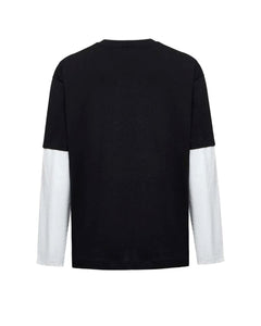 RICHMOND SPORT T-SHIRT MANICHE LUNGHE CON STAMPA