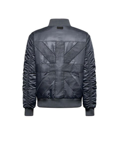 RICHMOND SPORT BOMBER UOMO CON ZIP E MANICHE ARRICCIATE