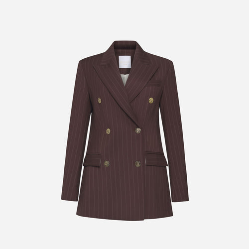 SILENCE LTD STRIPE BLAZER