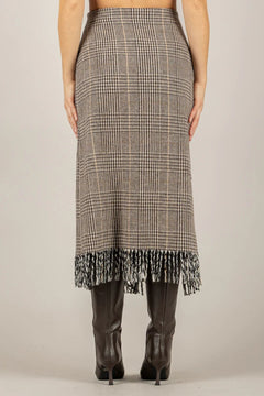 TENSIONE IN GONNA LONGUETTE CON FRANGIE