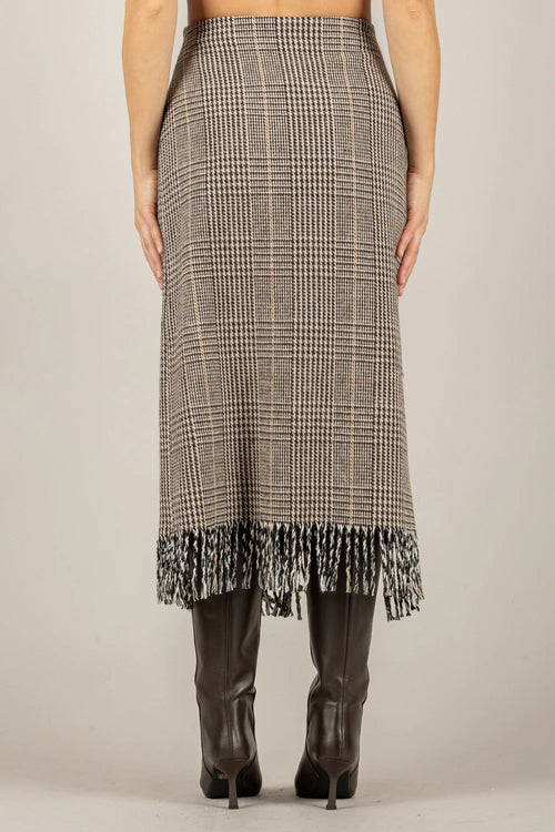 TENSIONE IN GONNA LONGUETTE CON FRANGIE