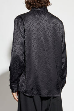 VERSACE JEANS COUTURE CAMICIA REGULAR LIQUIFY LOGOMANIA