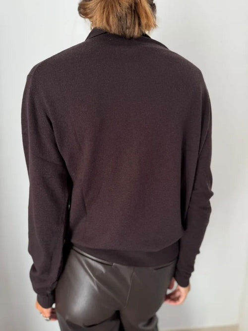 VICOLO MAGLIA IN LANA MANICHE LUNGHE