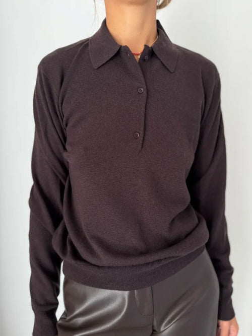 VICOLO MAGLIA IN LANA MANICHE LUNGHE