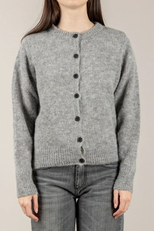 VICOLO CARDIGAN GIROCOLLO REBECCHINA