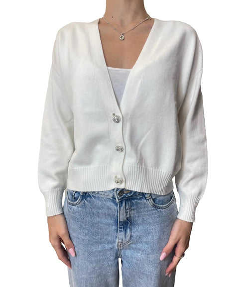 VICOLO CARDIGAN BOTTONI GIOIELLO