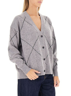 VICOLO Donna Cardigan 77056F GRI Grigio