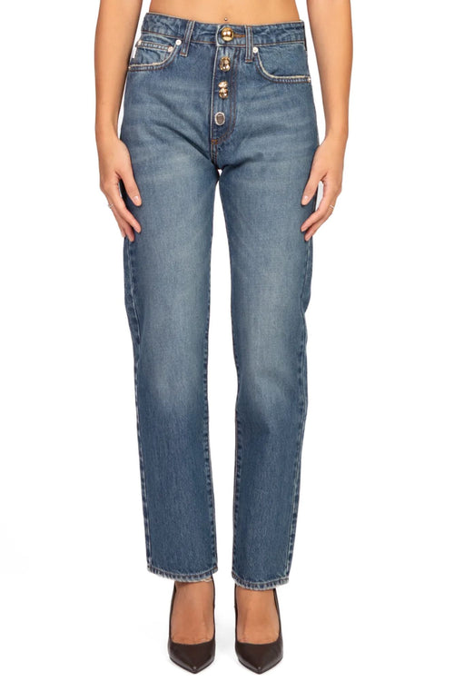 VICOLO JEANS ZOE BOTTONI GIOIELLO