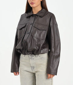 VICOLO GIUBBINO IN PELLE