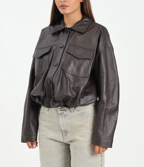 VICOLO GIUBBINO IN PELLE