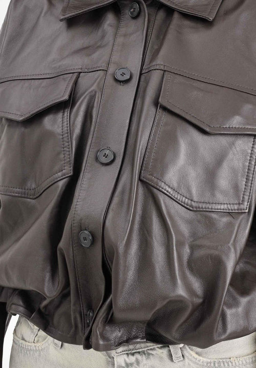 VICOLO GIUBBINO IN PELLE