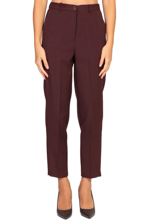 VICOLO PANTALONE CARROT MELANGIATO