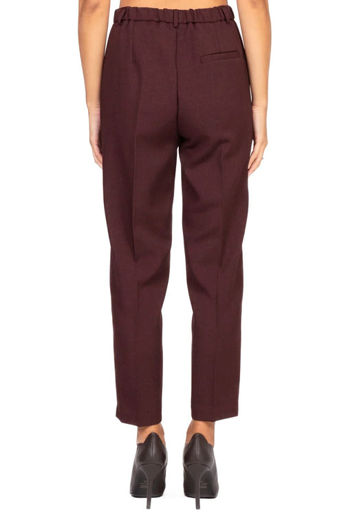 VICOLO PANTALONE CARROT MELANGIATO