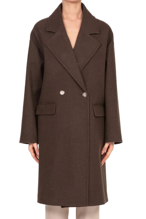 VICOLO CAPPOTTO DOPPIO PETTO OVETTO