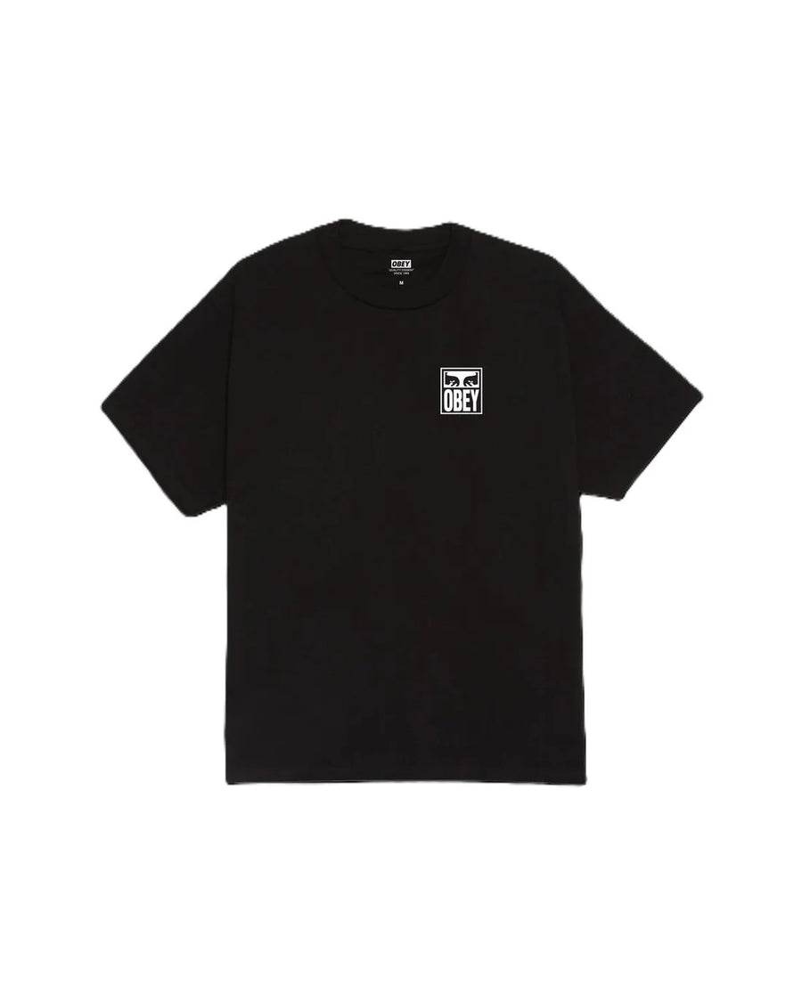 131080365BLK t-shirt OBEY