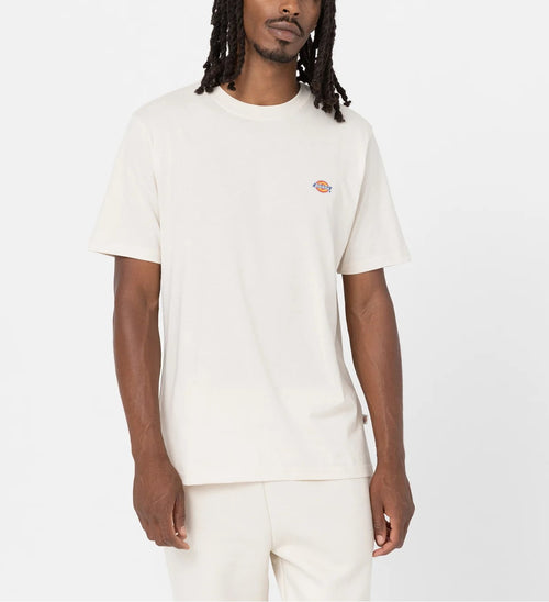 Dickies T-Shirt Uomo Panna Cotone Jersey PE26