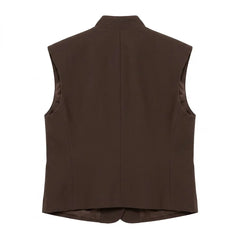 26D4805MOR Gilet TENSIONE IN