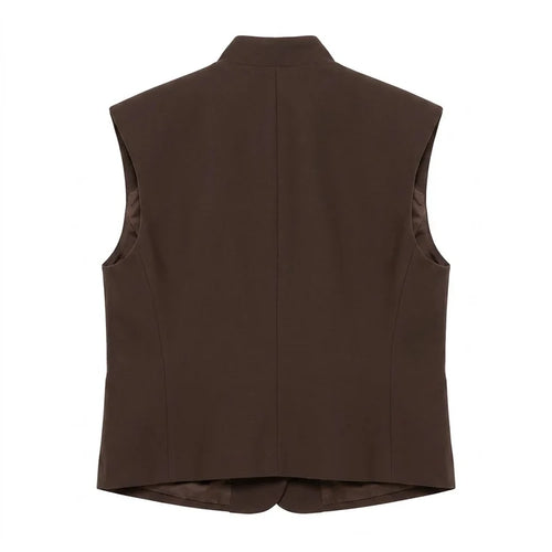 26D4805MOR Gilet TENSIONE IN