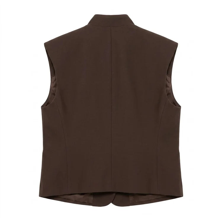 26D4805MOR Gilet TENSIONE IN
