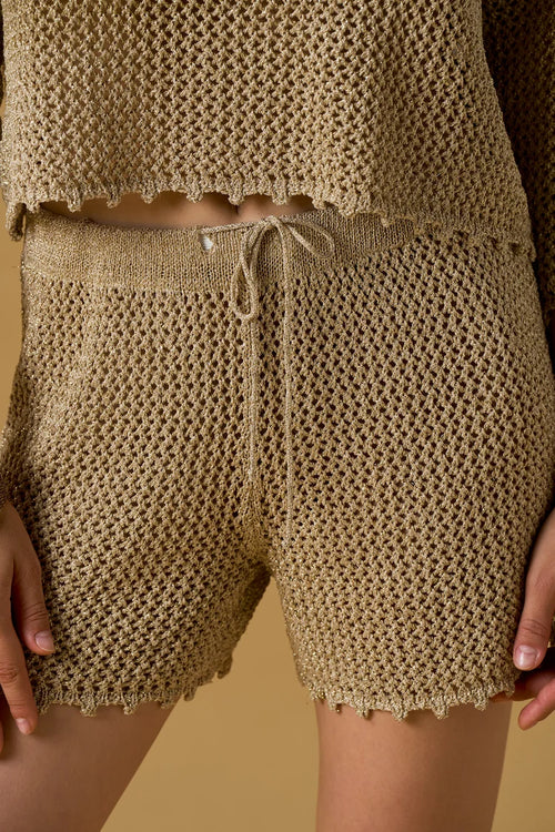 261NS073ORO Shorts NO SECRETS