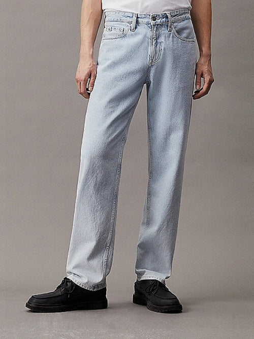 CALVIN KLEIN JEANS PANTALONE CHIARO