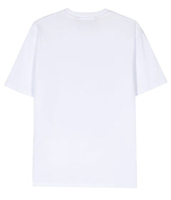 JUST CAVALLI T-SHIRT BIANCO CON STAMPA WILD