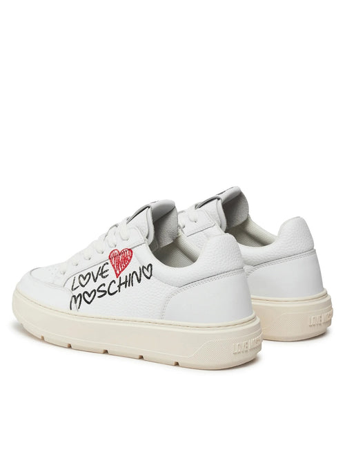 SNEAKERS BIANCO CON STAMPA LOVE MOSCHINO