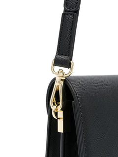 BORSA NERO CON FOULARDE TRACOLLA LOVE MOSCHINO