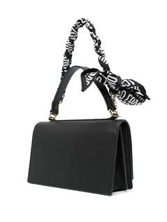 LOVE MOSCHINO BOPRSA A MANO CON FOULARD NERO