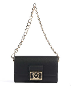 LOVE MOSCHINO BORSA CON TRACOLLA CATENA NERO