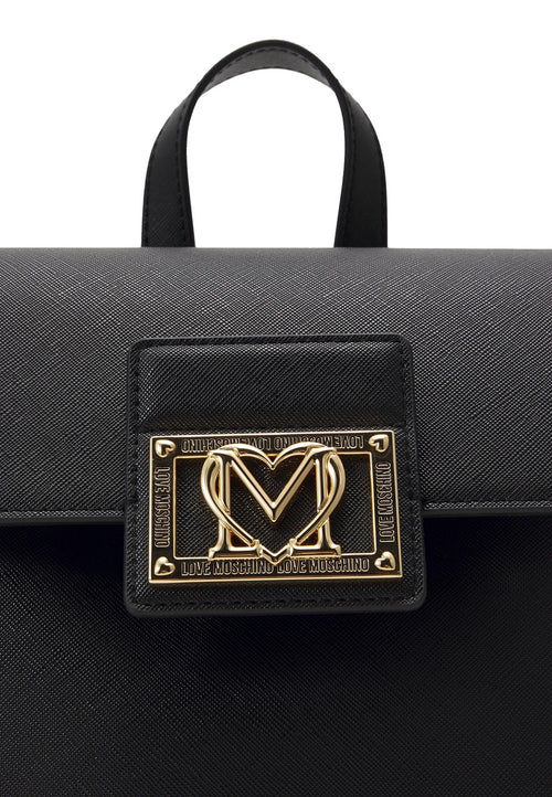 LOVE MOSCHINO ZAINO CON COULISSE NERO