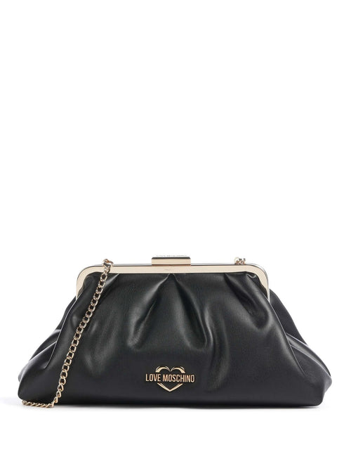 LOVE MOSCHINO BORSA CON TRACOLLINA PUFF NERO