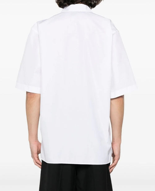 MOSCHINO COUTURE CAMICIA BIANCO CON LOGO