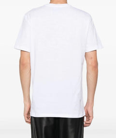 MOSCHINO COUTURE T-SHIRT BIANCO CON TEDDY LOGATA