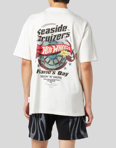 VISION OF SUPER T-SHIRT CON STAMPA HOT WHEELS BIANCO