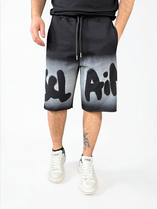 DISCLAIMER UOMO BERMUDA NERO