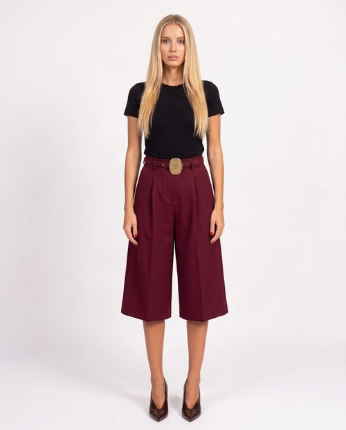 TEW26P498 pantalone TENSIONE IN