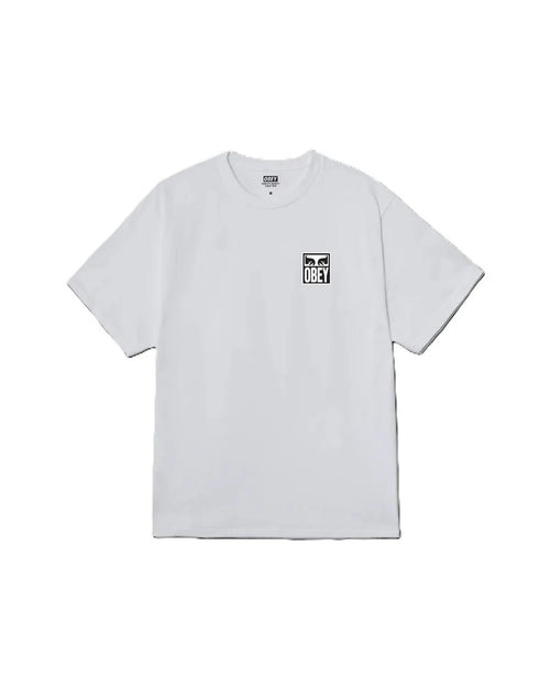 165262142WHT t-shirt OBEY