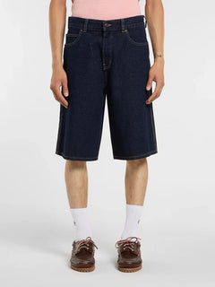 Dickies uomo bermuda denim lavaggio rinsed PE26