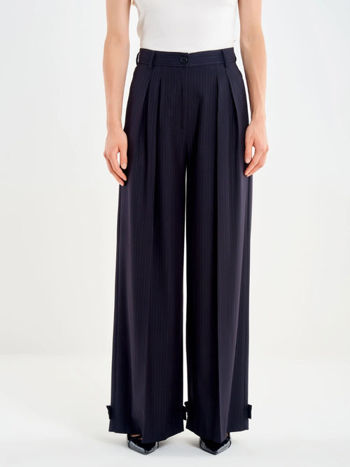 TAC0108 PANTALONE GESSATO VICOLO