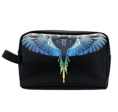 COUNTY OF MILAN Pochette Uomo Logo Ali Stampato Blu – Uomo PE26