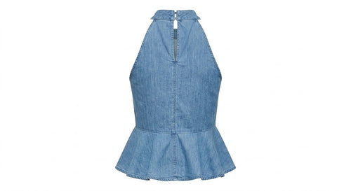 TENSIONE IN top blusa blu 26T5330DEN-PE26