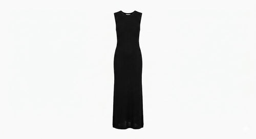VICOLO abito lungo nero TAB2266-PE26