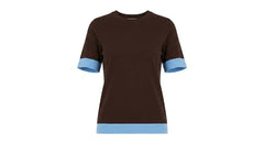 VICOLO t-shirt moro/azzurro TAB2515MOR/AZZ-PE26