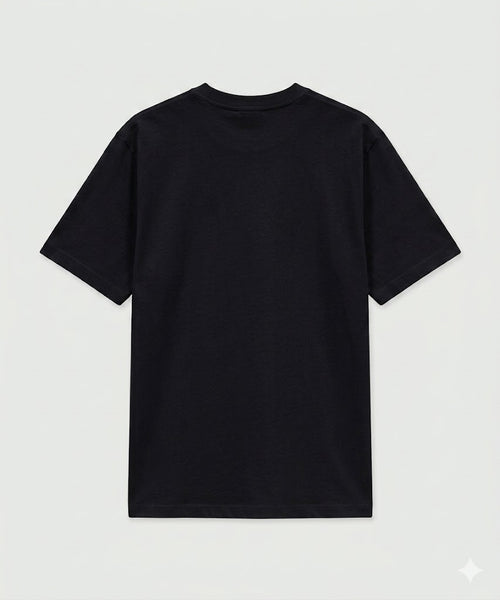 MSGM Uomo T-shirt Con Logo Nero-PE26