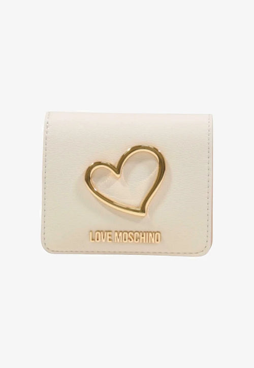 Love Moschino Portafoglio Donna Avorio PE26
