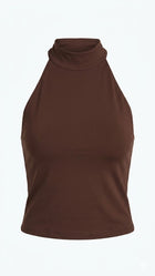 VICOLO top moro smanicato UAB0368 -PE26