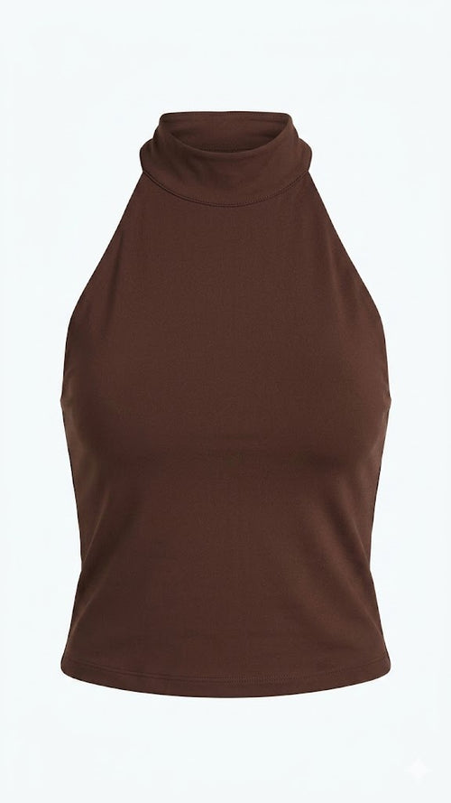 VICOLO top moro smanicato UAB0368 -PE26